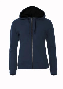 clique Classic Hoody Full Zip Women - Damska bluza z kapturem i zamkiem