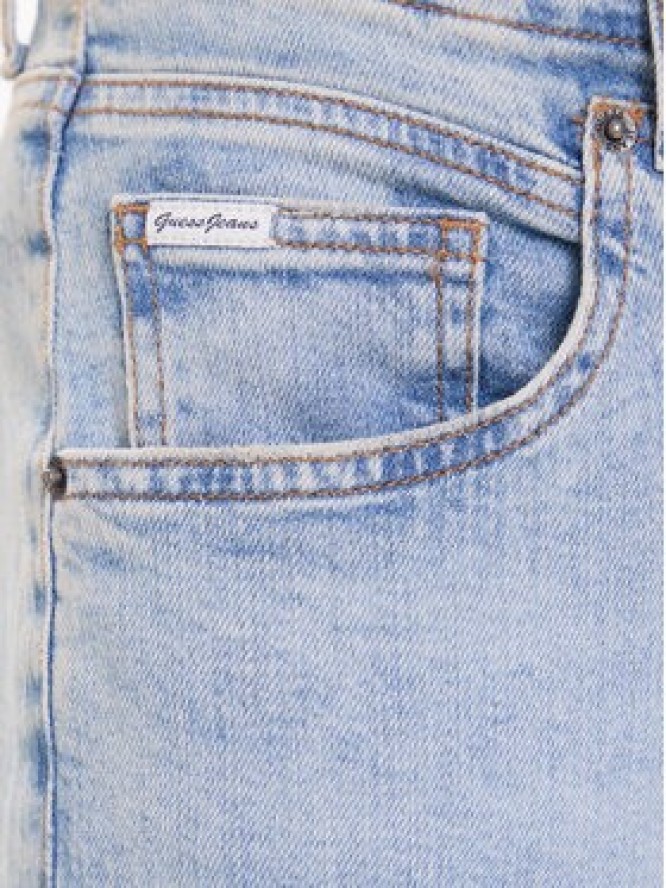 Guess Jeans Jeansy W5BA3O D0027 Niebieski Boyfriend Fit
