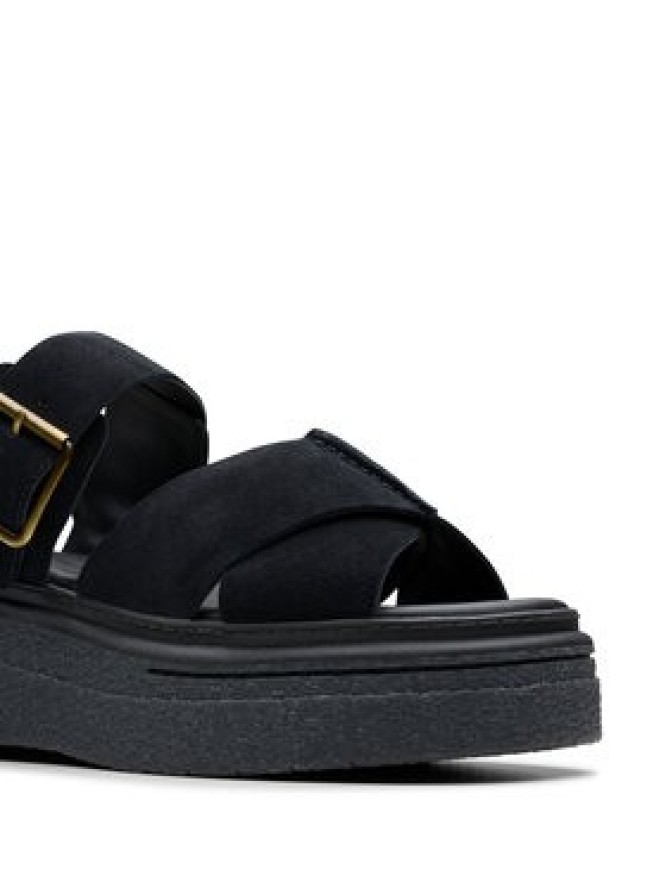 Clarks Sandały Evamar Wish 26181199 Czarny