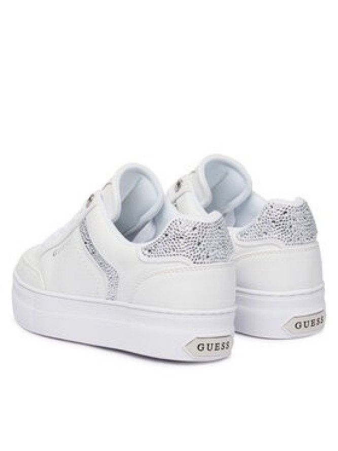 Guess Sneakersy FLTGX3 ELE12 Biały