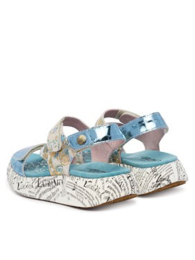 Laura Vita Sandały Nikito 19 Niebieski