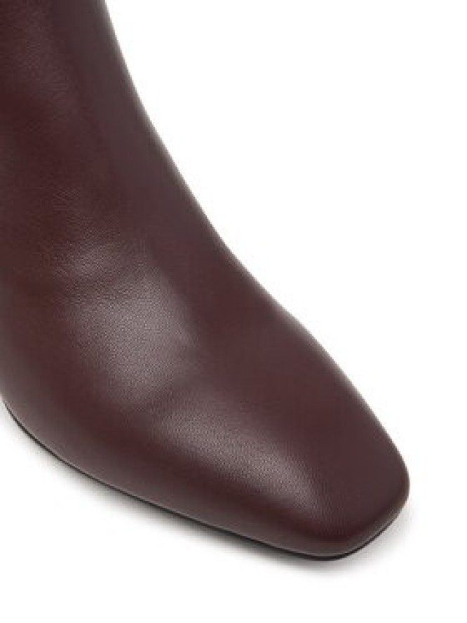 Coccinelle Botki C-Everday Smo E4 U1L 11 01 01 Bordowy