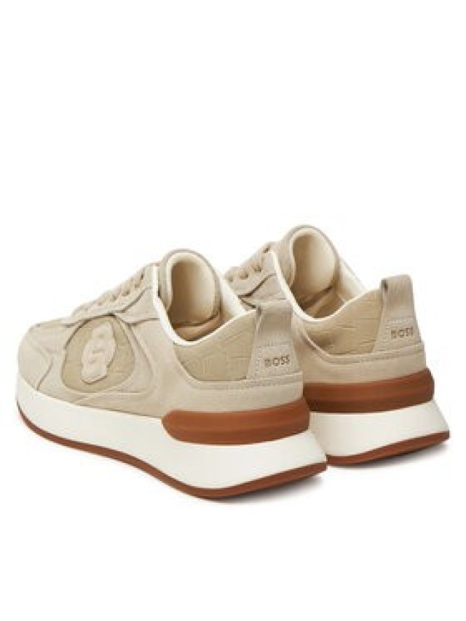 BOSS Sneakersy B Icon Runn Crcsd 50548354 Beżowy