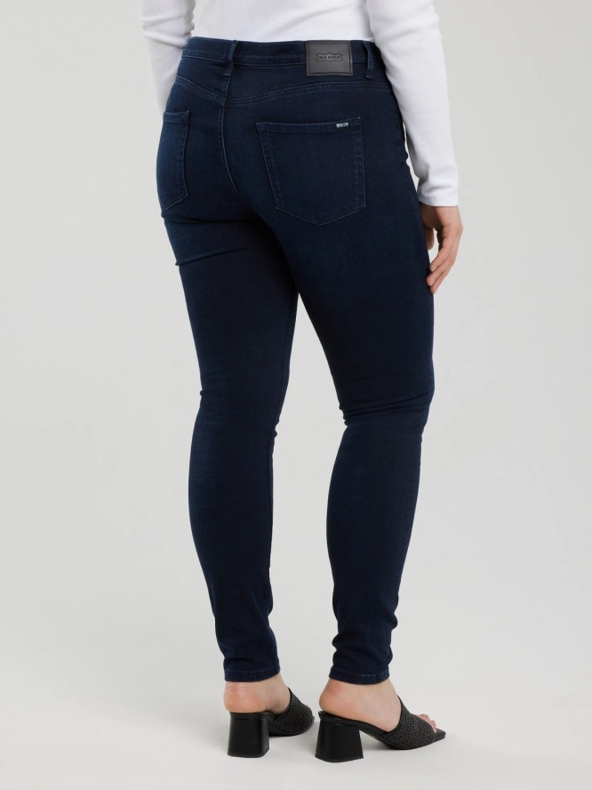 Jeansy damskie skinny granatowe Adela 730