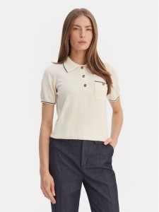 Luisa Spagnoli Polo Miconia 100295 Écru Regular Fit