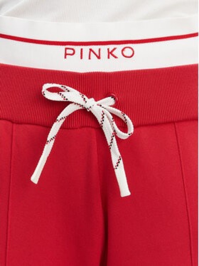 PINKO Spodnie dresowe Marsicano 104888 A2FQ Czerwony Regular Fit