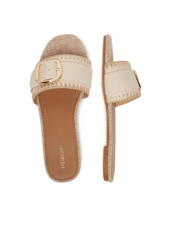 DeeZee Klapki 241W8X12 Beżowy