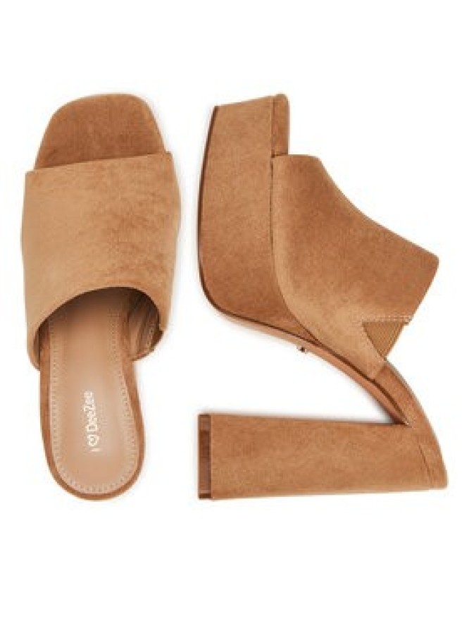 DeeZee Klapki F7979-1 Beżowy