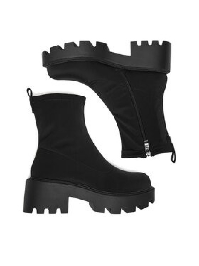 DeeZee Botki 67091-8 Czarny