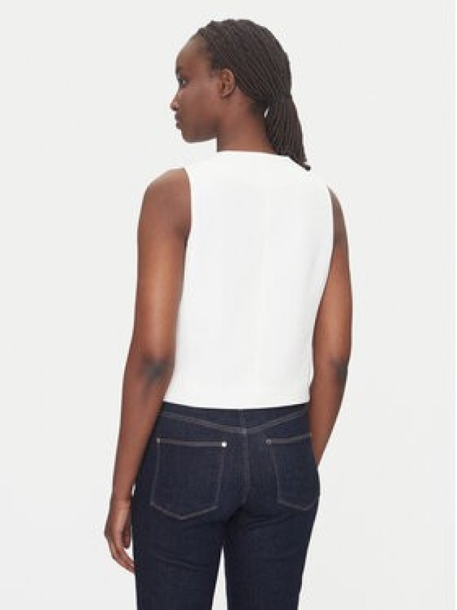 Morgan Kamizelka 242-ONFLEU Biały Regular Fit