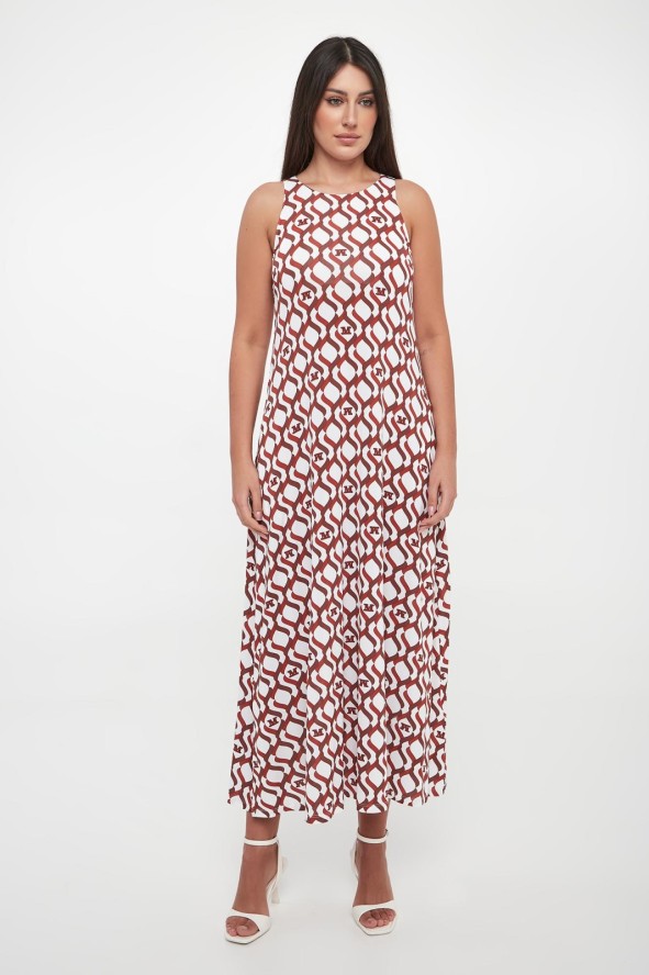 Sukienka midi Paste MAX MARA BEACHWEAR