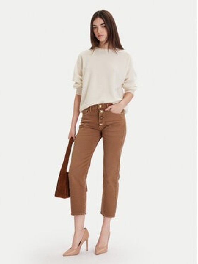 ViCOLO Jeansy DF5056 Brązowy Regular Fit