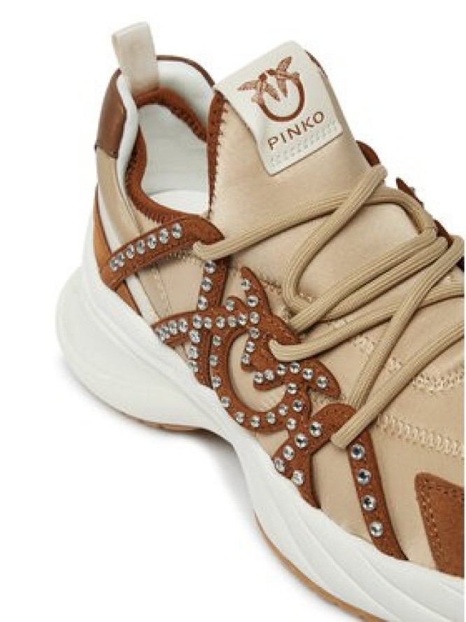 PINKO Sneakersy Ariel 16 SS0085T029 Brązowy