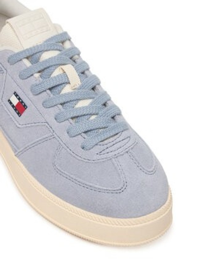 Tommy Hilfiger Sneakersy The Greenwich Edge Max Suede EN0EN02989 Niebieski