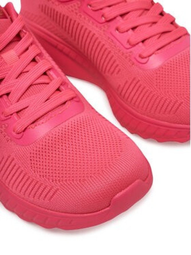 Skechers Sneakersy Bobs Squad Chaos-coo 117216/NPNK Różowy