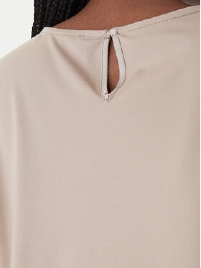 Weekend Max Mara Bluzka Zona 2615941011 Beżowy Relaxed Fit