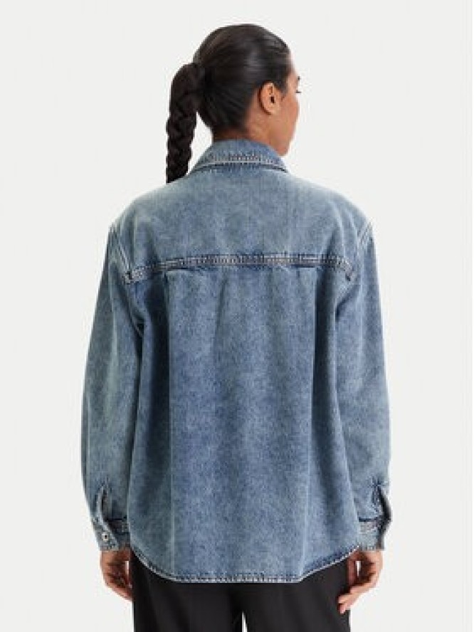 Patrizia Pepe Koszula jeansowa 8C0833/D108-CB05 Niebieski Regular Fit