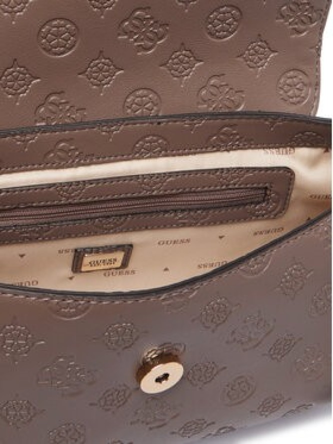 Guess Torebka Carmella HWPD22 25200 Beżowy ciemny