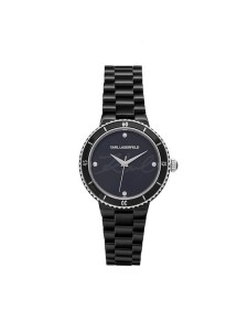 KARL LAGERFELD Zegarek R0553104504 Czarny