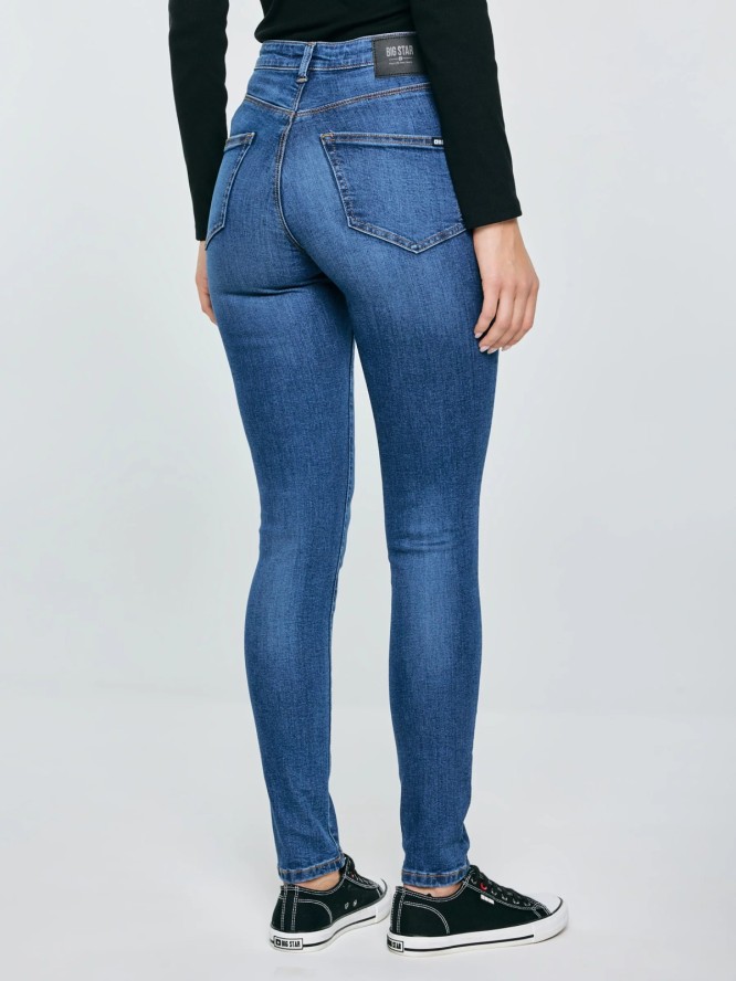 Jeansy damskie skinny niebieskie Clarisa 365