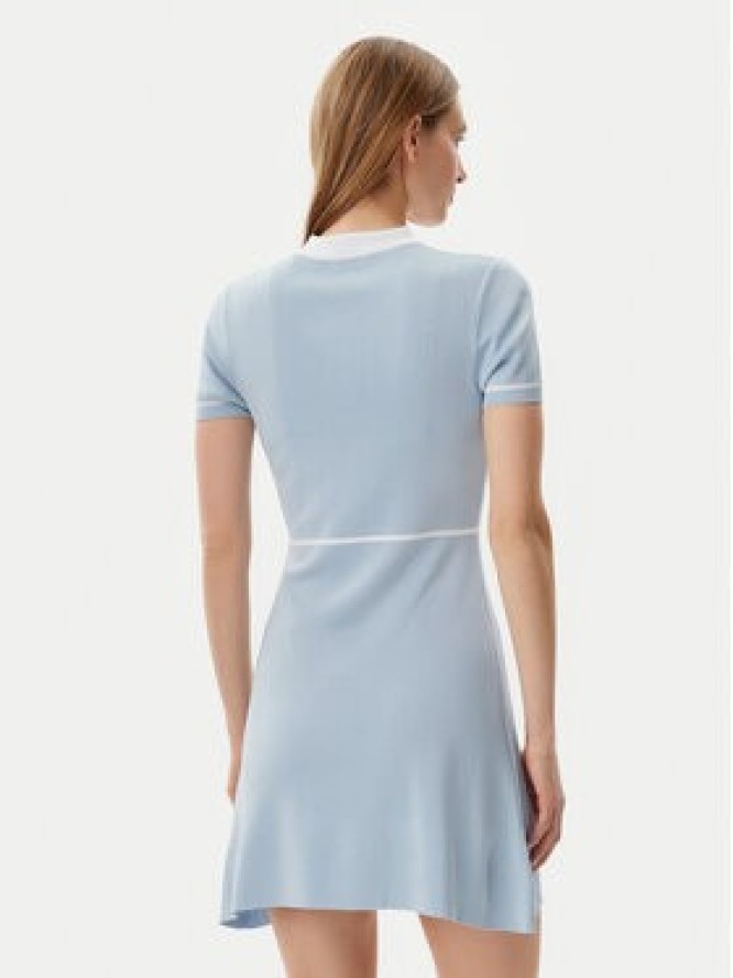 Guess Sukienka dzianinowa V5GK00 Z3D60 Błękitny Regular Fit
