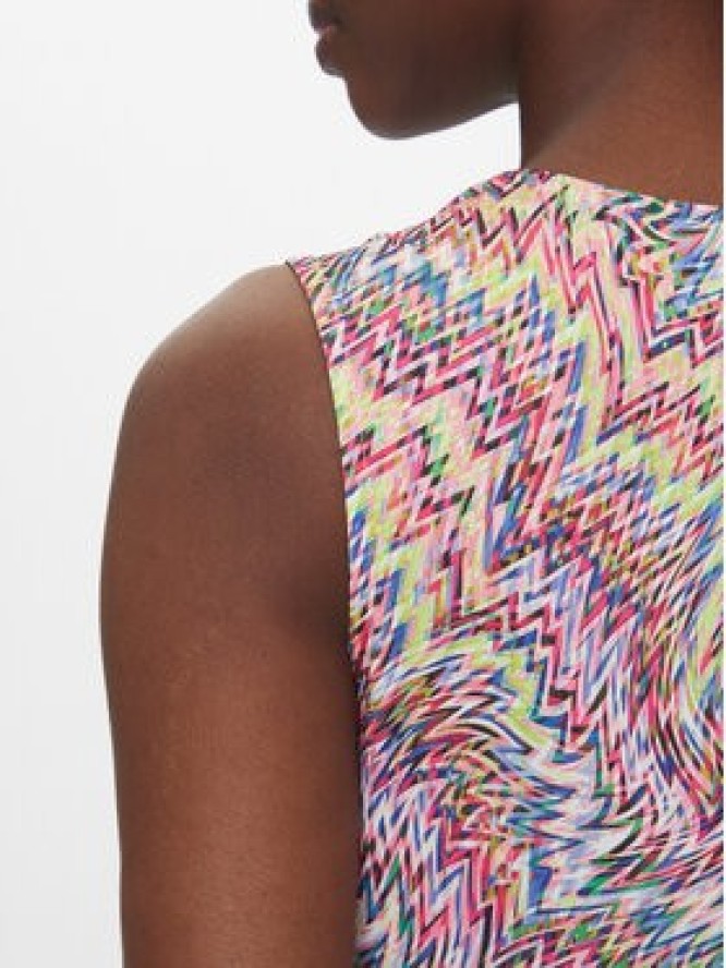 Morgan Sukienka letnia 251-RPOKA Kolorowy Regular Fit