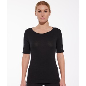 Koszulka damska z krótkim rękawem Brubeck JOGA MERINO