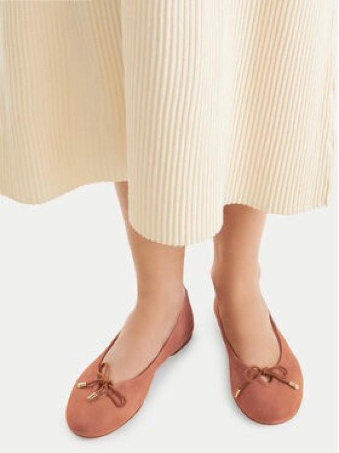 Gino Rossi Baleriny LAYLA-118070 Pomarańczowy