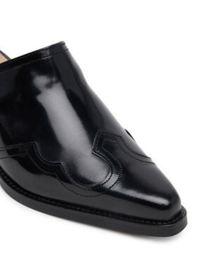 Tommy Hilfiger Klapki Western Abrasivato FW0FW08887 Czarny