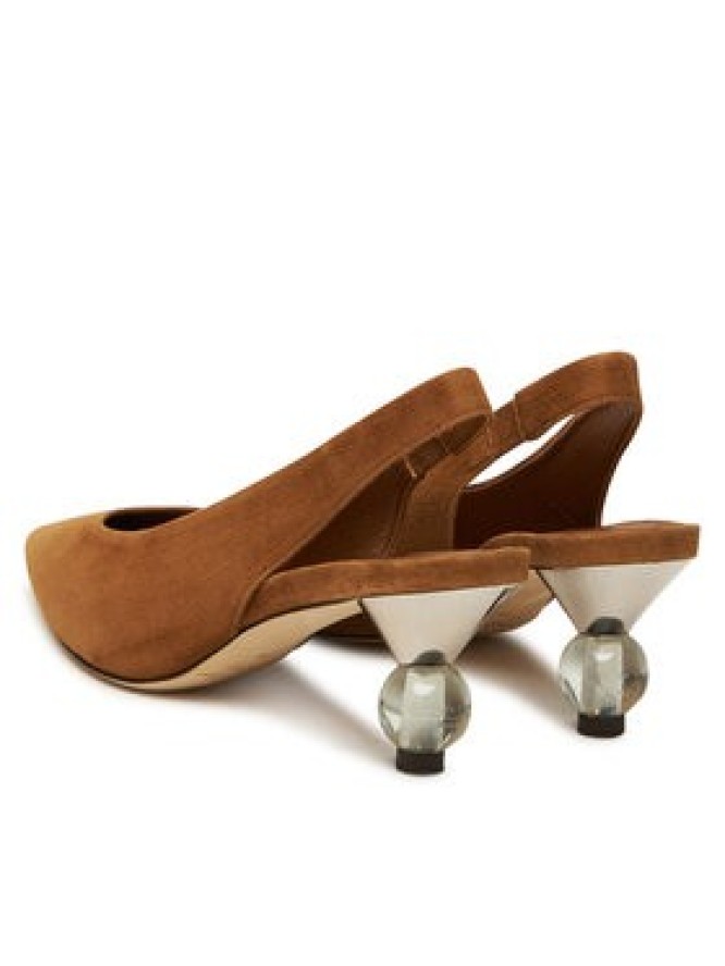 Weekend Max Mara Sandały Orma 2525526094600 Brązowy