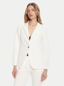 Rinascimento Marynarka CFC0126224003 Biały Regular Fit