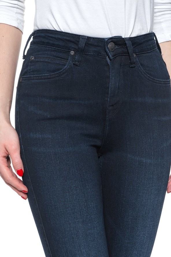 SPODNIE DAMSKIE LEE Scarlett High Zip MULBERRY L31BFGIT 112107014