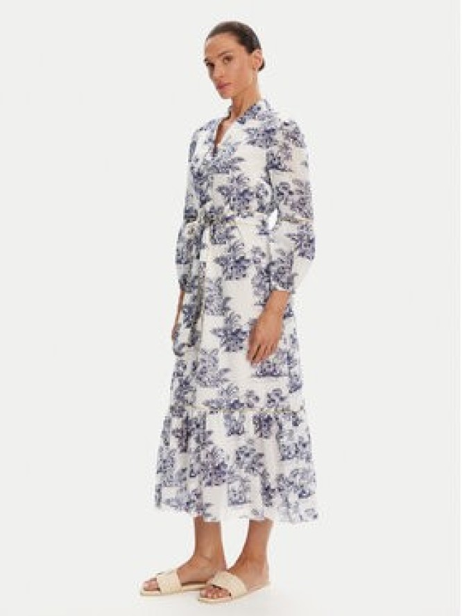 Iconique Sukienka letnia IC25-078 Biały Relaxed Fit