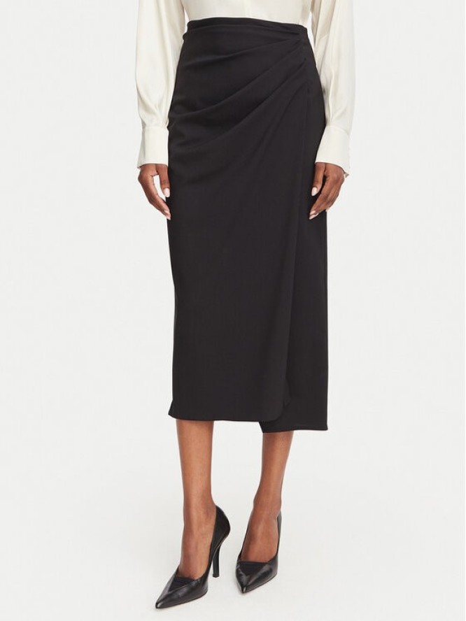 Marella Spódnica ołówkowa Zampa 2623106061 Czarny Slim Fit