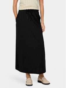 JDY Spódnica maxi Dalila 15317570 Czarny Regular Fit