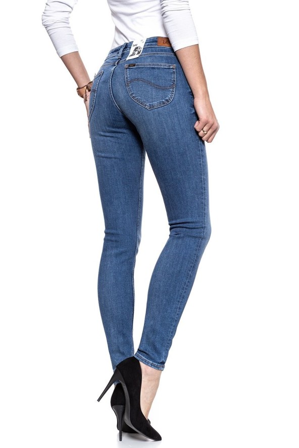 SPODNIE DAMSKIE LEE SCARLETT MIDTOWN BLUES L526HAOE 112111683