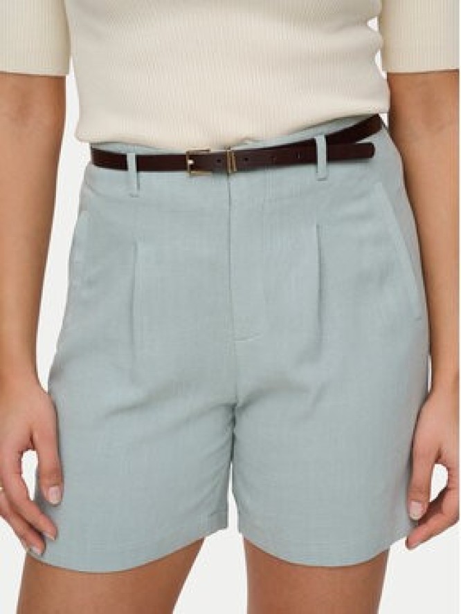 ONLY Szorty materiałowe Siesta 15367413 Turkusowy Regular Fit