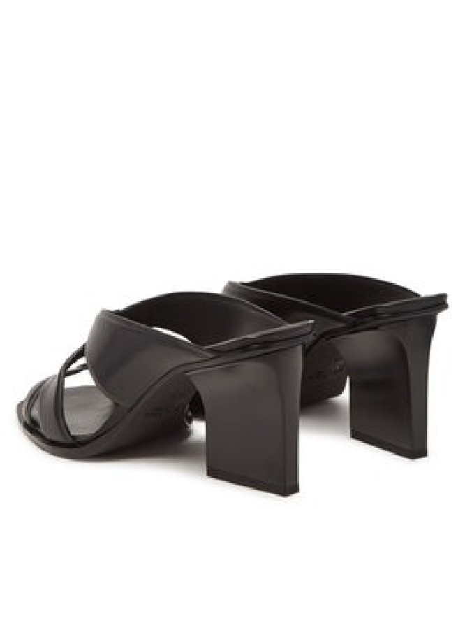 Max Mara Klapki Doublewedge 2514521112600 Czarny