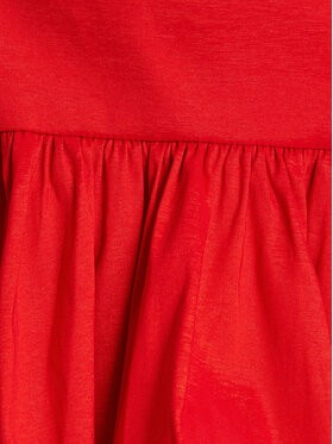 Bardot Sukienka koktajlowa Alyna Straples Mini 59981DB Czerwony Slim Fit