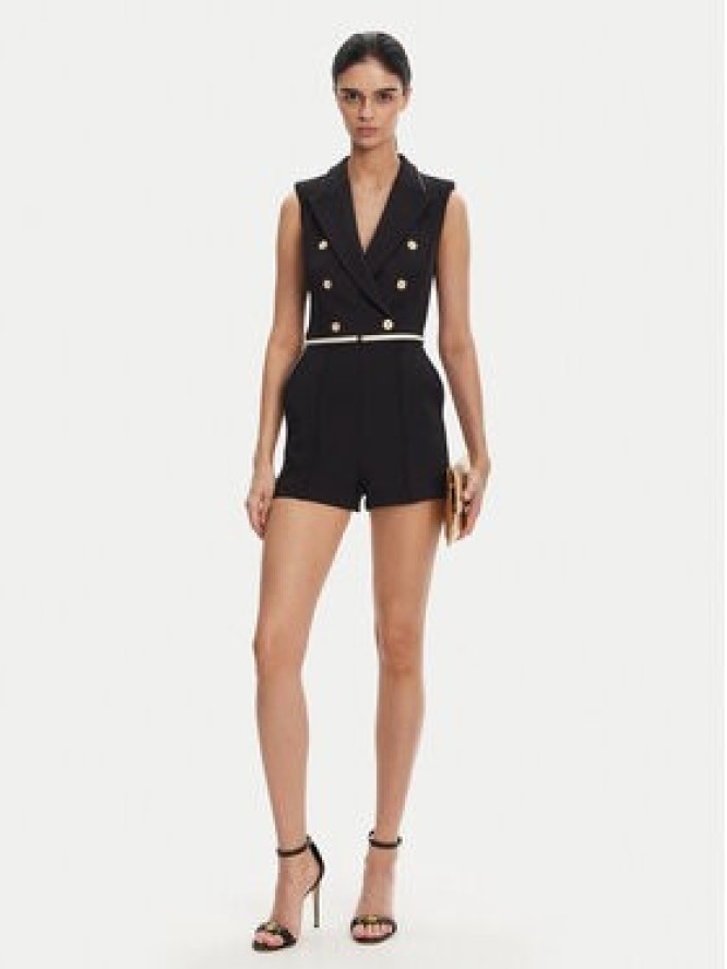 Elisabetta Franchi Kombinezon TU-T45-51E2 Czarny Regular Fit