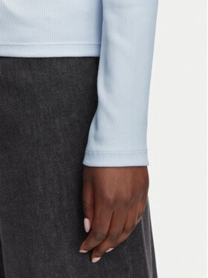 Calvin Klein Jeans Bluzka LV047D218G Fioletowy jasny Slim Fit