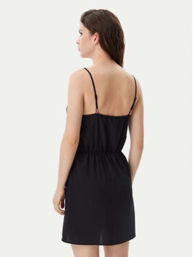 Tommy Jeans Sukienka letnia Essential DW0DW20613 Czarny Regular Fit