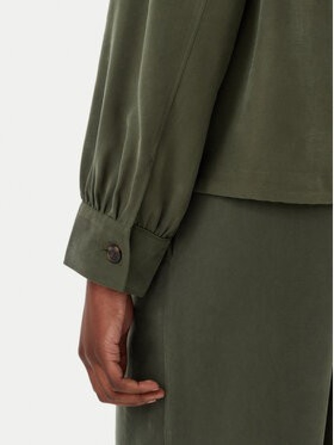 Tom Tailor Koszula 1045274 Zielony Regular Fit