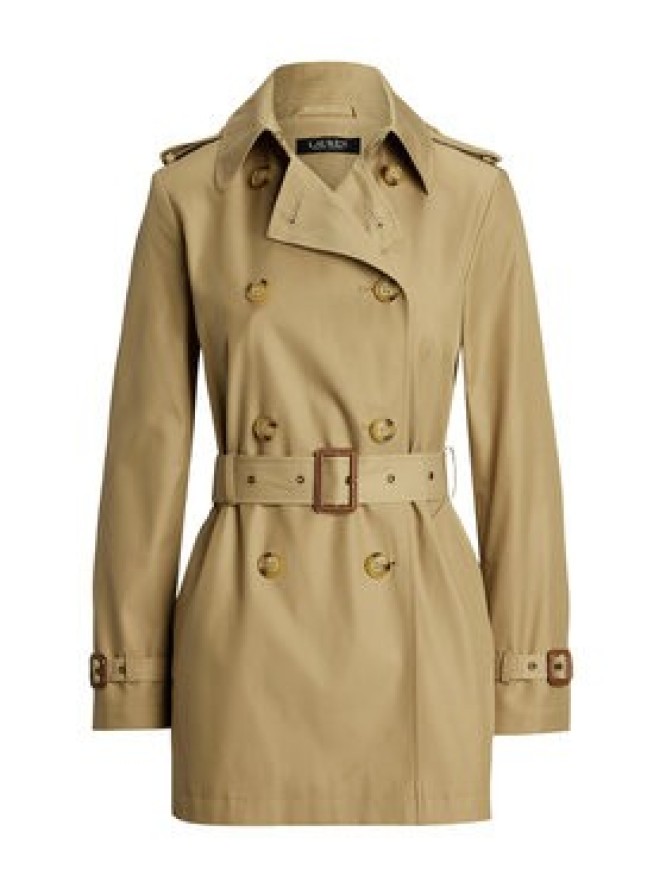 LAUREN RALPH LAUREN Trencz 297967126002 Beżowy Regular Fit