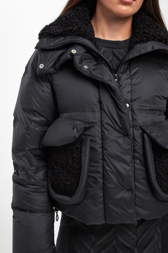 Kurtka damska puchowa z futerkiem SPORTALM