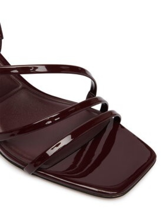 Aldo Sandały Atlanticus 14190608 Bordowy