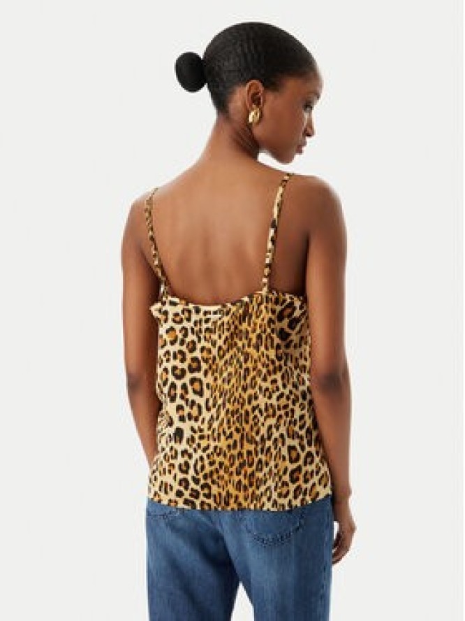 LOLA CASADEMUNT Top LS2615011 Brązowy Regular Fit