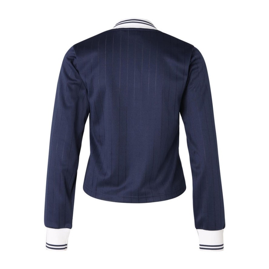 Damska koszulka polo z długim rękawem Fila Lawe