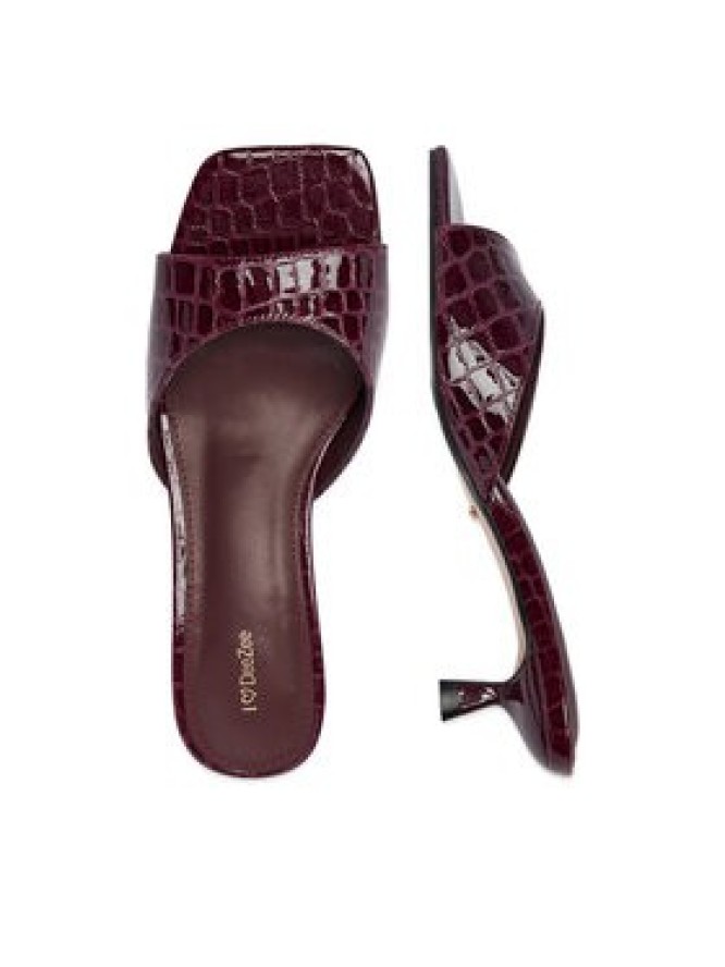 DeeZee Klapki CEO-TS6253-01 Bordowy