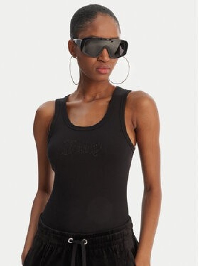 Juicy Couture Top Thin Strap JCWLV126308 Czarny Slim Fit